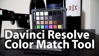 Davinci Resolve Color Match Tool for Color Grading [upl. by Maer]