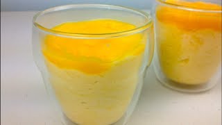 3 Ingredient Mango Cheesecake in a Mug [upl. by Oeak]