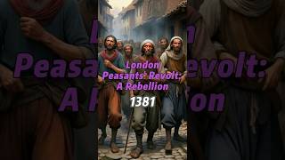 The Peasants Revolt of 1381 shorts history facts [upl. by Maddox]