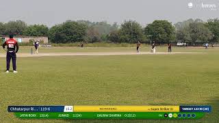 Live Cricket Match  Super Striker XI vs Chhatarpur Risers  03Nov24 1103 AM  Punia friendly mat [upl. by Held470]