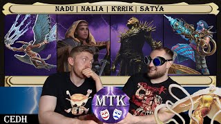 Whos the actual best MH3 commander  Satya  Nadu  Krrik  Nalia  cEDH MTG Gameplay [upl. by Hillegass]