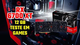 Rx 6700 xt 12 GB chegou será que vale a pena em 2024  Testamos o desempenho na gameplay [upl. by Brietta66]