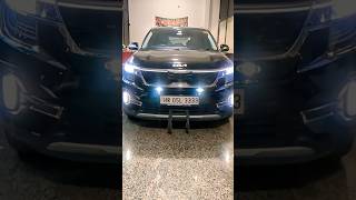 Kia seltos Auxiliary lights installed  Check Fitting  Car planet kiaseltos shrots viral [upl. by Sager]