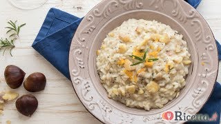 Risotto alle castagne  Ricettait [upl. by Alial]