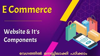 Marketing Strategies and ecommerceWebsite and its componentsEcommerceMalayalam Tutorial [upl. by Phionna995]