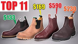 Top 11 Chelsea Boots  Ariat vs Blundstone vs Danner vs Birkenstock [upl. by Weinshienk]