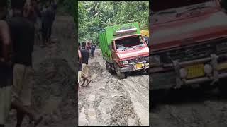 Mizoram Aizawl Road  truck [upl. by Suh]