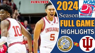 Indiana vs Marian Full Game  College mens basketball  Ncaa basketball 2024 [upl. by Violette]