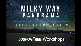 Milky Way Panorama RAW PostProcessing Workflow  Lightroom Classic [upl. by Annaej]