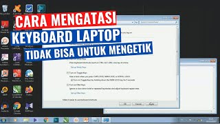 Cara Mengatasi Keyboard Laptop Yang Tidak Berfungsi Untuk Mengetik [upl. by Estel]