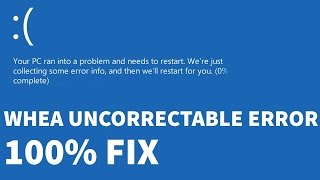 WHEA UNCORRECTABLE ERROR в Windows 1110  Как исправить [upl. by Atoked]