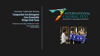 Choral Fest Costa Rica Dirige Erick TuanCanticum Novun [upl. by Keeley]