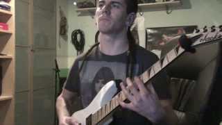 Sylosis Cover Reflections Through Fire Guitar Cover With Solo [upl. by Noillimaxam169]