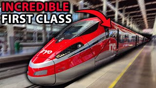 Traveling FIRST CLASS on the best HIGHSPEED train in Europe Iryo Infinita Class review [upl. by Nnaid582]