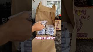 Meal Prep Monday bodybuilding gains macros travel [upl. by Effie]