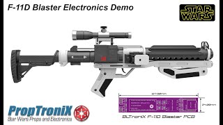 F 11D Blaster Electronics Demo V2 0 [upl. by Gavrilla]