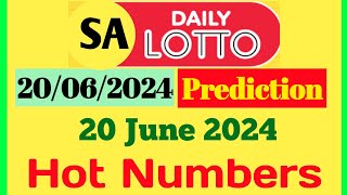 Daily Lotto Prediction For Today  Daily Lotto Prediction 20 June 2024 [upl. by Enrobialc397]