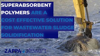 Superabsorbent Polymers are a cost effective solution for Wastewater Sludge Solidification [upl. by Nixon]