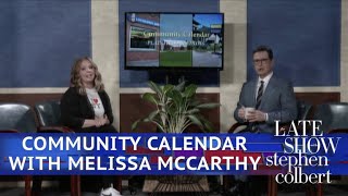 Plainfield Illinois Community Calendar With Melissa McCarthy [upl. by Elysia471]