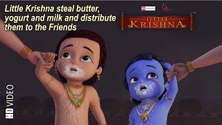 Baal Krishna Animated Short Movie  Sri Krishna Cartoon Movie  Animated Cartoon Movies For Children [upl. by Shawnee]