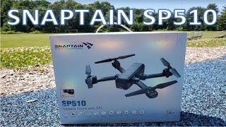 Snaptain SP510 Drone  First Flight [upl. by Marela226]