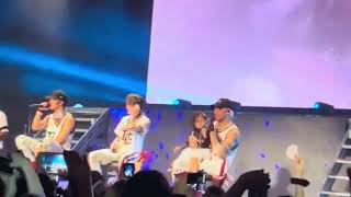 CNCO concert performing fan Enamorda performance on stage live [upl. by Jory]