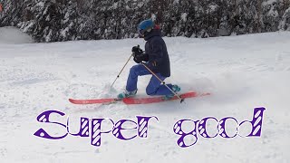 super good telemark skiing 2022 [upl. by Arded]