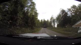 SS2 Lahti Historic Rally 2014 [upl. by Yenahpets]