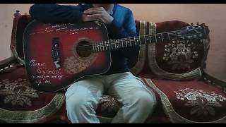 quotChalte ChaltequotSong of quotMitronquotEasy Guitar ChordsLessonTutorialGuitar CoverAtif Aslam [upl. by Eniaral]