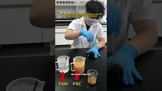 Secco polyacrylamide and polyaluminium chloride for vegetable oil wastewater treatment [upl. by Amhser]