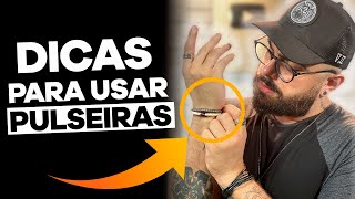 PULSEIRAS MASCULINAS 5 Dicas de como usar com estilo  MODA MASCULINA 2024 [upl. by Namra]