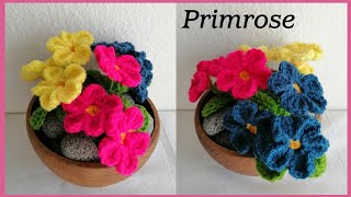 Crochet Primrose  so pretty 💕 [upl. by Brieta425]