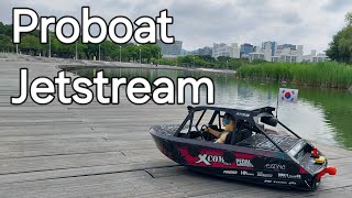 Proboat quotJET STREAM quot RC waterjet boat [upl. by Eadahc875]