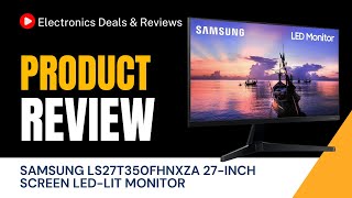 Samsung LS27T350FHNXZA Monitor Review B 2024 09 20 [upl. by Senaj956]