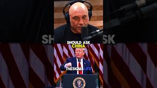 Rogan On Trump Shutting Down a Gotcha Question [upl. by Enelyahs]