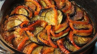 Ovenbaked Ratatouille Video Recipe [upl. by Eboj798]