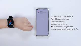 HAVIT  M9021 How to setup your smartwatch [upl. by Tedd]