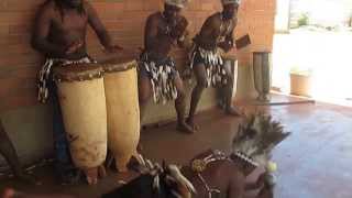 TAURAI MOYO playing jerusarema mbende dance drumming [upl. by Albertina518]