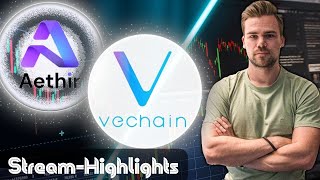 Chartanalyse Aethir amp Vechain  Krypto StreamHighlights [upl. by Salsbury]