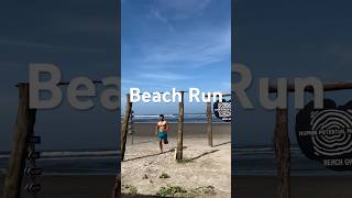 Barefoot 🏃‍♂️ beachrun beachbody beachworkout beachboys runner marathonrunner fyp goa run [upl. by Bernadette]