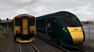 TS2022  1C75 London Paddington  Paignton Exeter to Paignton  AP Class 800803 Enhancement Pack [upl. by Leunamesoj]