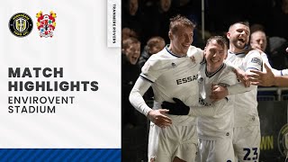 Match Highlights  Harrogate Town v Tranmere Rovers  League Two [upl. by Nirak]