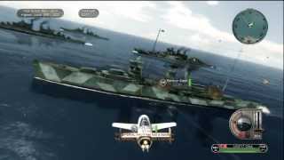 Battlestations Pacific Kamikaze Gameplay [upl. by Casilda]