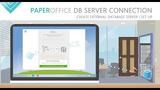 Using an External SQL Database Server  Document management system PaperOffice [upl. by Nnaid]