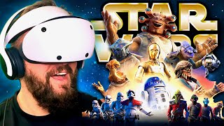 Star Wars Tales from the Galaxys Edge Review on PSVR2 [upl. by Ilac]