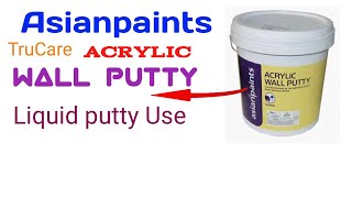 Asian Paints wall putty Waterproof putty benefitHow to Apply waterproof putty [upl. by Ecaidnac]