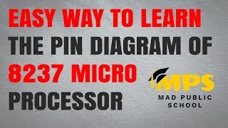 Learn pin diagram 8237 micro processor [upl. by Thrift683]