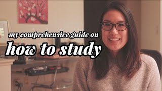 My Comprehensive Guide on How To Study  Study Tips from a Med School Student [upl. by Annayad]