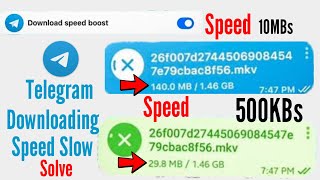 how to increase download speed in telegram  how to increase telegram download speed [upl. by Dranek]