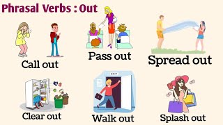 Phrasal verbs out  out related phrasal verbs  Common English Phrasal verbs [upl. by Radbun]